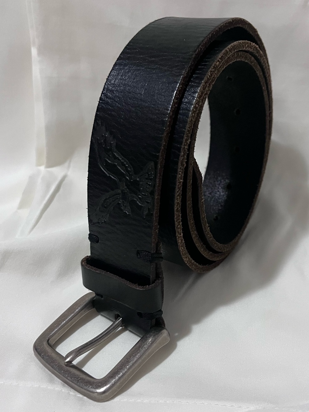 AEO Dark Brown Leather Belt